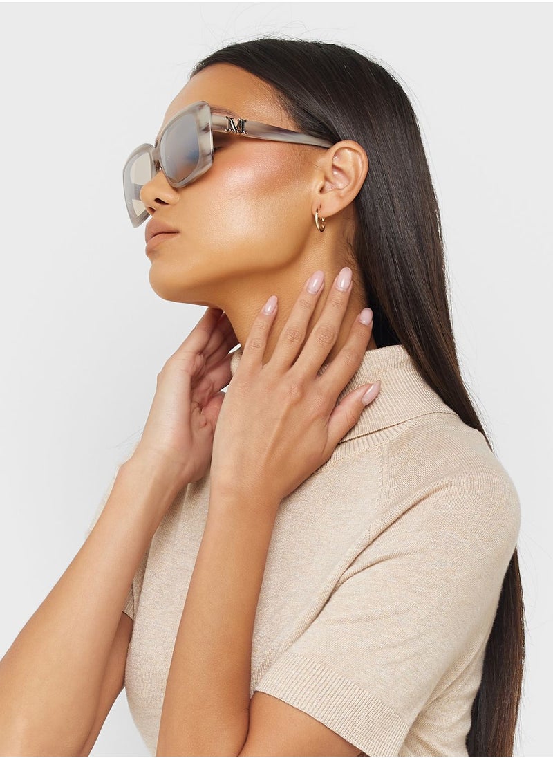 Oversized Shape Sunglasses