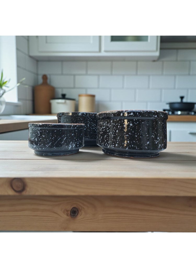 كلور زون بوتري طقم برام من الفخار و الخزف امن داخل الافران و الميكروويف - Image 1