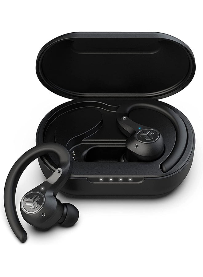 جيلاب سماعات أذن Audio Epic Air Sport ANC اللاسلكية الحقيقية، سماعات رأس لاسلكية تعمل بالبلوتوث وحافظة شحن USB مع خاصية إلغاء الضوضاء النشطة، ومقاومة للتمارين الرياضية IP66 وSignature 3 EQ Sound - Image 2