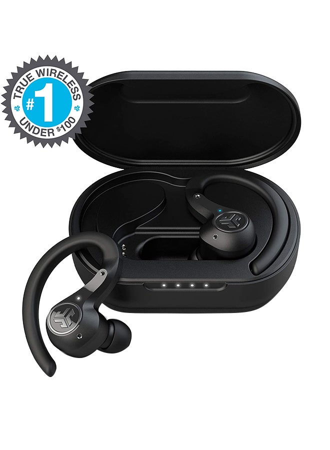جيلاب سماعات أذن Audio Epic Air Sport ANC اللاسلكية الحقيقية، سماعات رأس لاسلكية تعمل بالبلوتوث وحافظة شحن USB مع خاصية إلغاء الضوضاء النشطة، ومقاومة للتمارين الرياضية IP66 وSignature 3 EQ Sound - Image 1