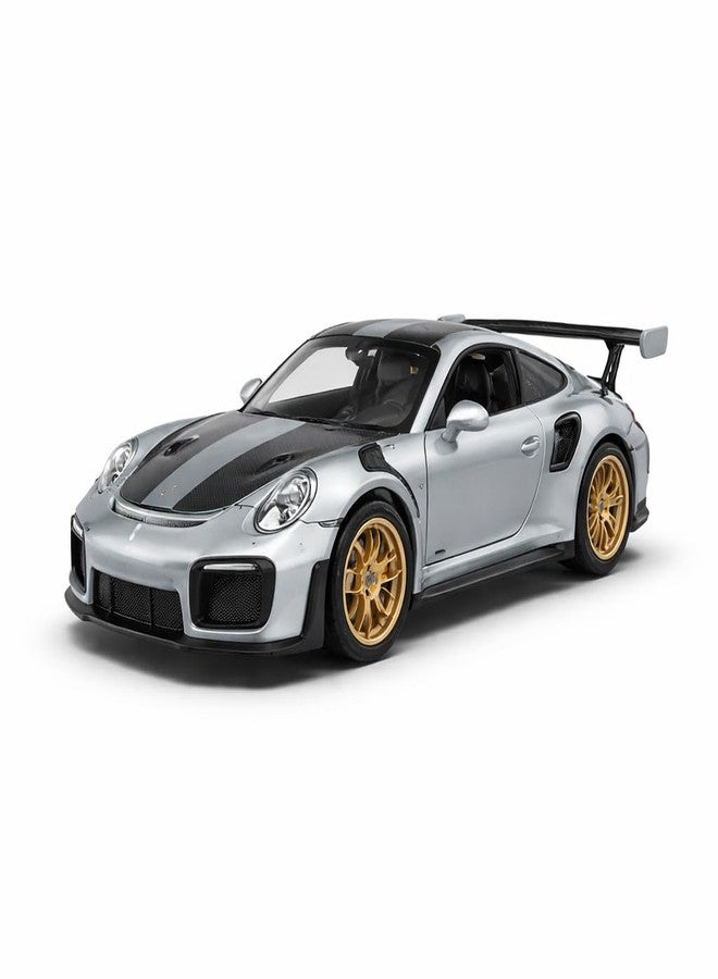 Wizplex MSZ Official Licensed Porsche 911 GT2 RS Diecast Model Car 1:32 Scale | Light & Sound | Pull Back Action | Metal Sports Toy | Collectible Display & Gift - Image 1
