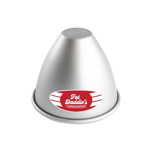 Fat Daddios PDV05 Dolly Varden Doll Cake Pan 525 x 45 Inch Silver