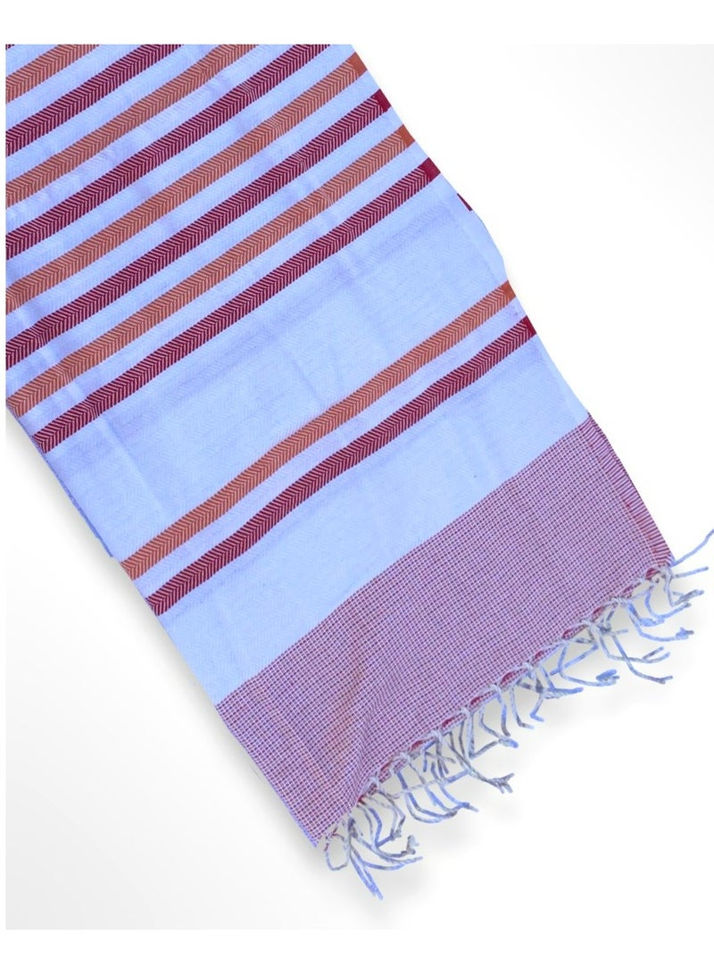 Wavelux Beach Towels Orange Red - Image 3