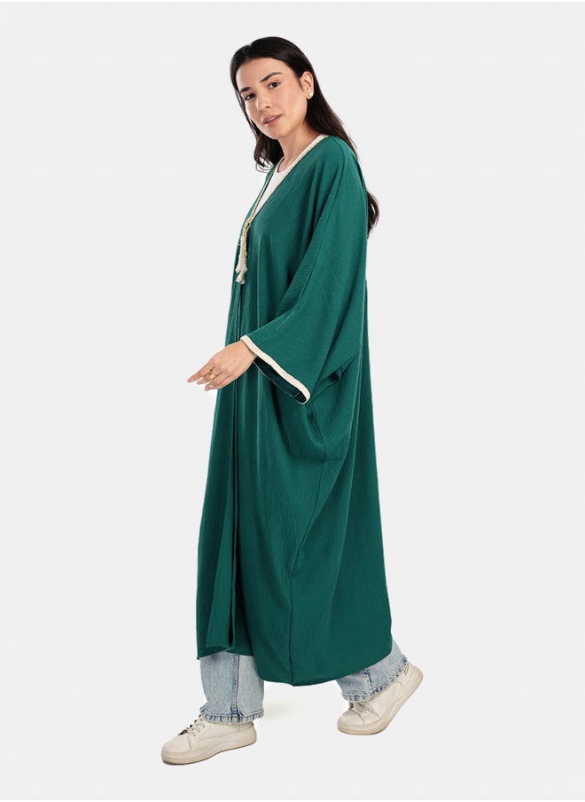 Clue Oversized Open Front Kimono  - Image 3