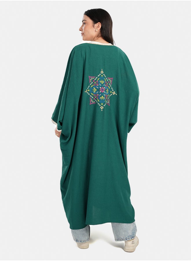 Clue Oversized Open Front Kimono  - Image 2