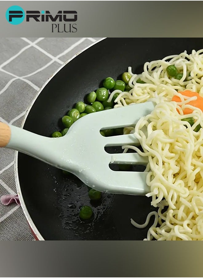 Silicone Utensils Set With Plastic Holder