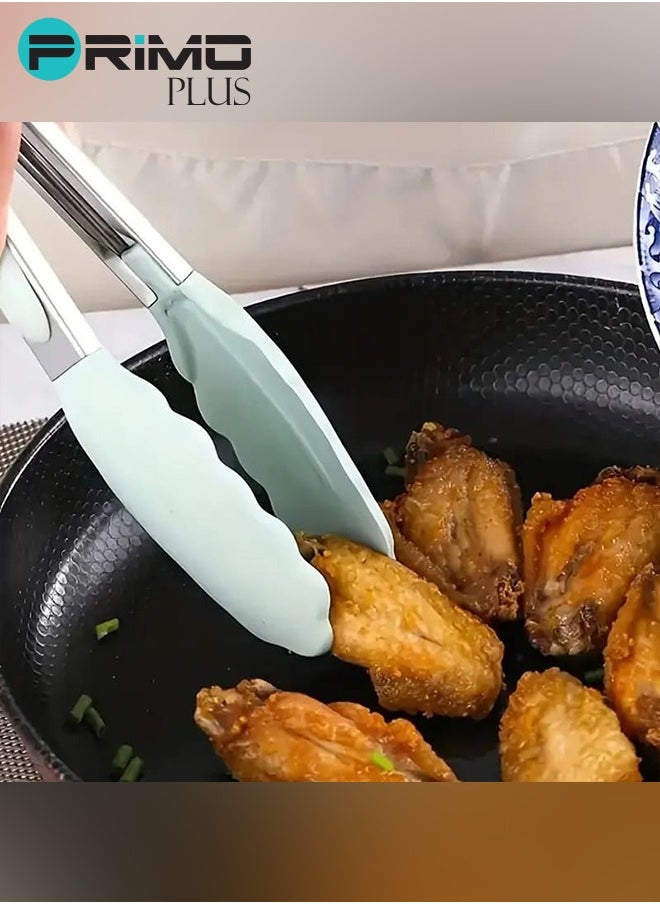 Silicone Utensils Set With Plastic Holder