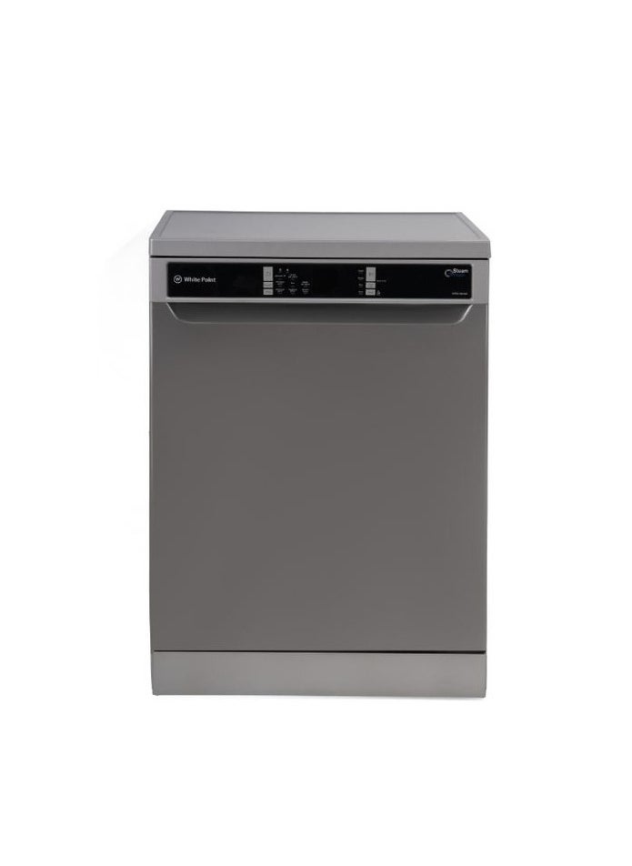 WhitePoint - Dishwasher 14 Person,8 Programs,Silver,WPD148HDS - Image 1