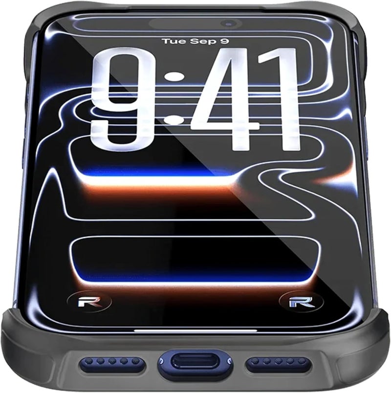 ريبل علبة لهاتف iPhone 17 Pro [سلسلة Flex] جوانب مكشوفة للراحة، ألياف الأراميد، متوافقة مع MagSafe، زوايا مقاومة للصدمات، عدسة معدنية، تصميم حماية بدون إطار، هاتف من - Image 2