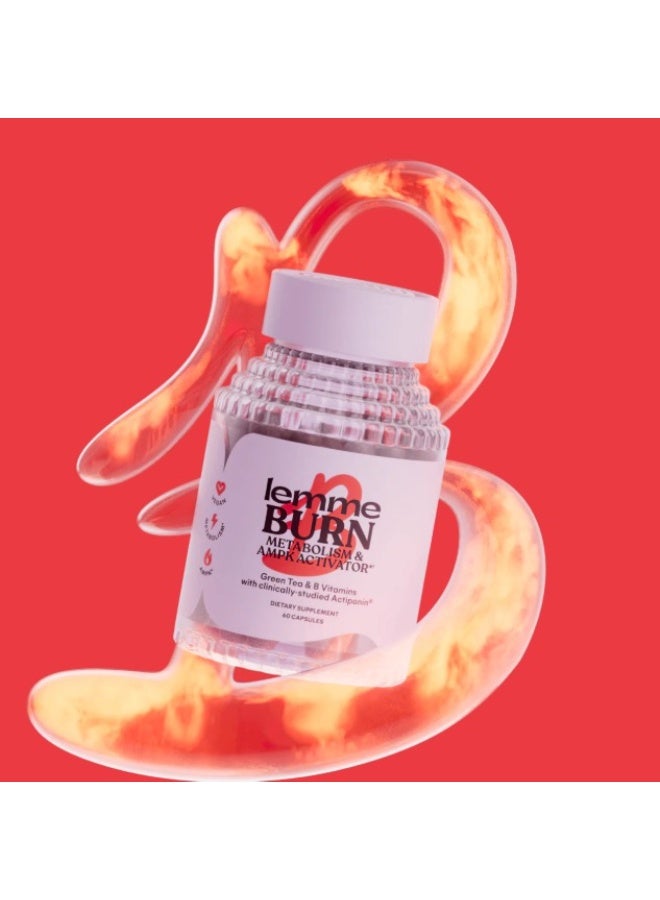 Lemme Burn Metabolism & AMPK Activator - 60 Vegan Capsules - Image 1