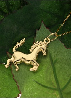 Gold Necklace (Chain with Horse Shaped Pendant) 18KT - FKJNKL18KU6220 - pzsku/ZC90BBA4F3ED4D74BACBFZ/45/_/1710830356/f0e04284-73f1-4902-b0e6-481d81e2567e