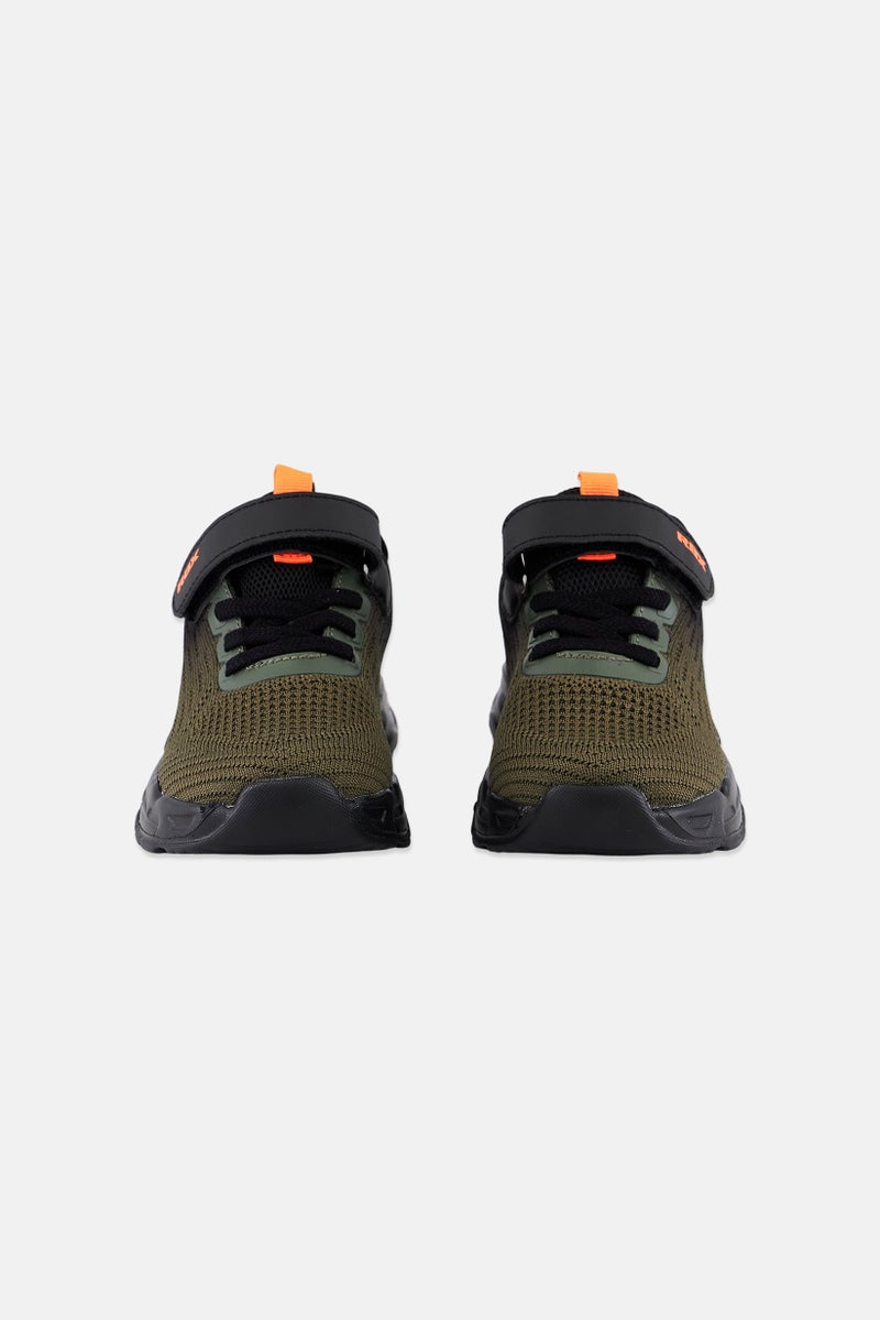 RBX Kids Boy Velcro Shoes, Khaki - Image 2