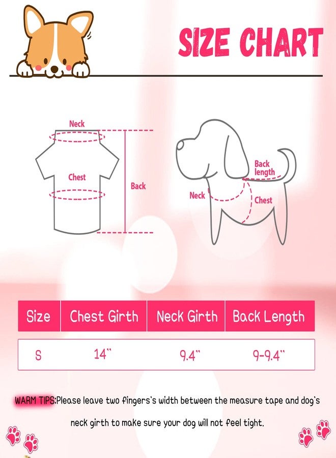 Reginary 8 Pieces Dog Shirts Girl Small Dog Clothes for Chihuahuas Yorkies Female Puppy Shirts Printed Pet Outfit Cute Breathable Soft Valentine's Day Doggie Cat Lovers Gift, Size S - Image 2