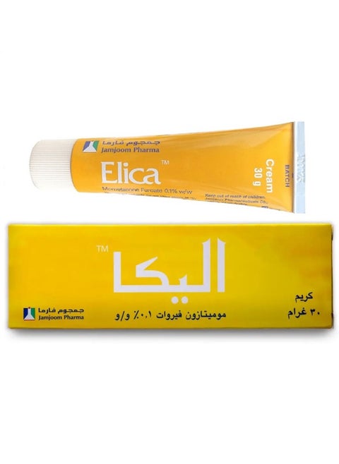 Elica Cream Mometasone Furoate 0.1% - 30 gm