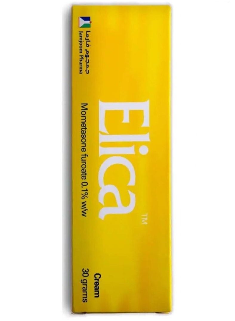 Elica Cream Mometasone Furoate 0.1% - 30 gm