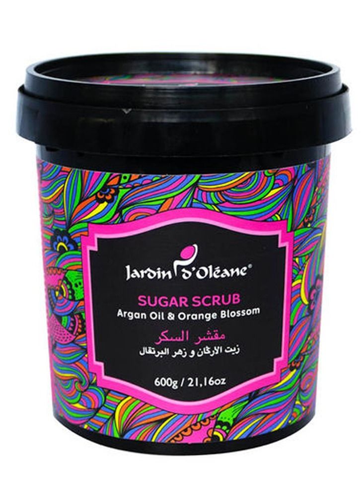 Jardin Argan Oil And Orange Blossom Sugar Scrub White 600g - Image 1