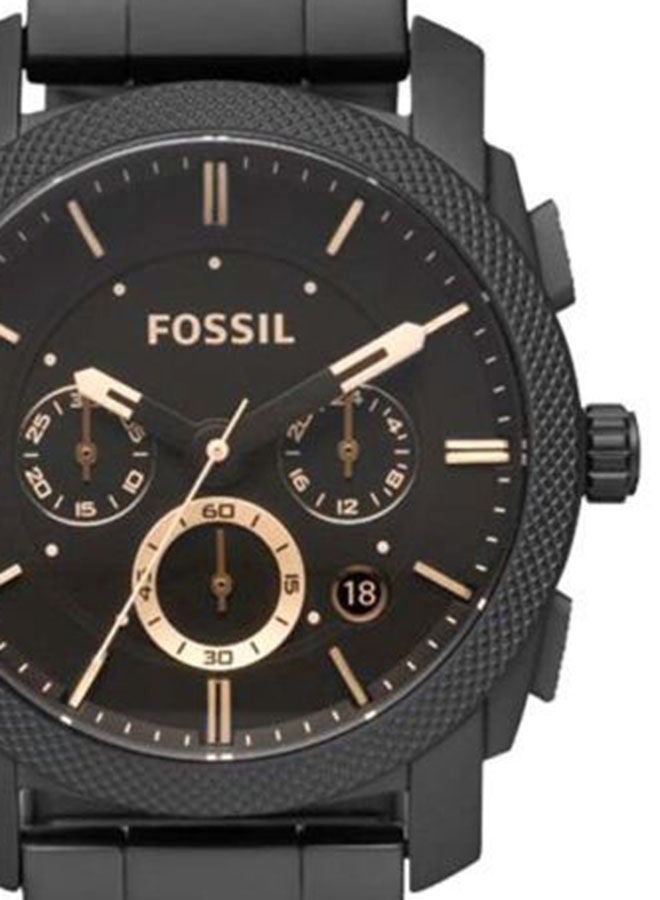 فوسيل ساعة كرونوغراف آلية FS4682IE - 42 مم - سوداء - Image 3