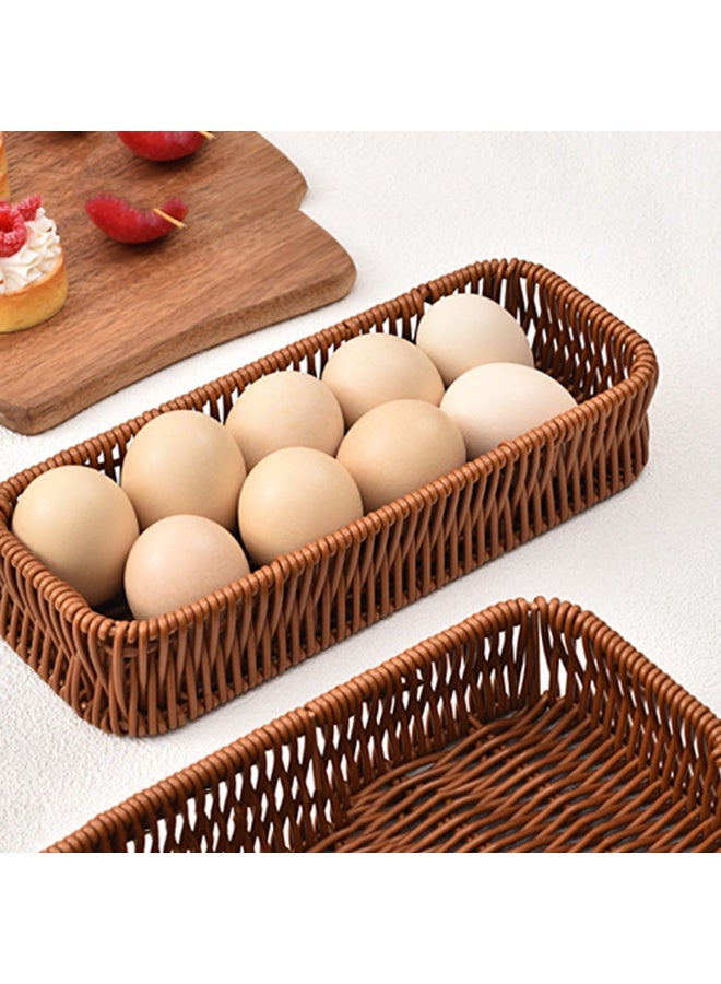 1pcs Knife And Fork Storage Box,Kitchen Fruit And Candy Tray, Living Room Storage Basket, Suitable For Kitchen, Living Room, Bathroom, Bedroom - Image 2