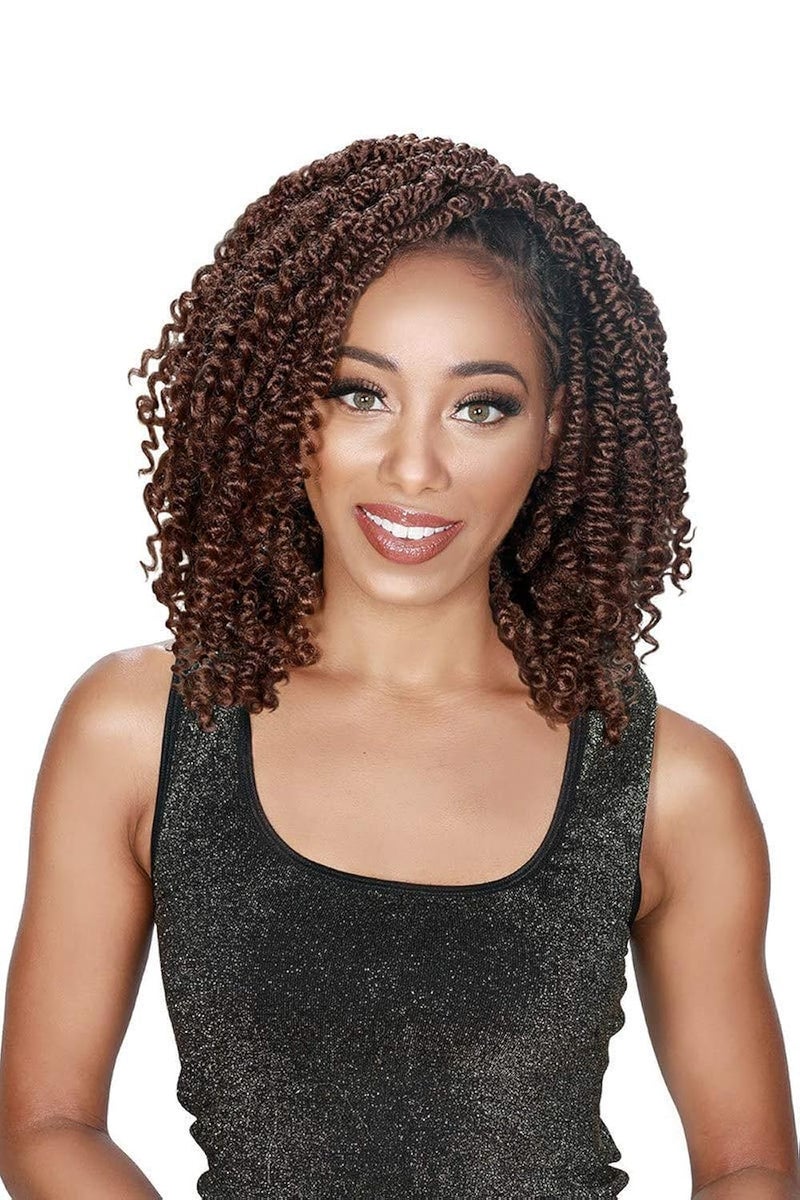 Zury Sis Synthetic Crochet Braids V11 Passion Twist 1B Off Black