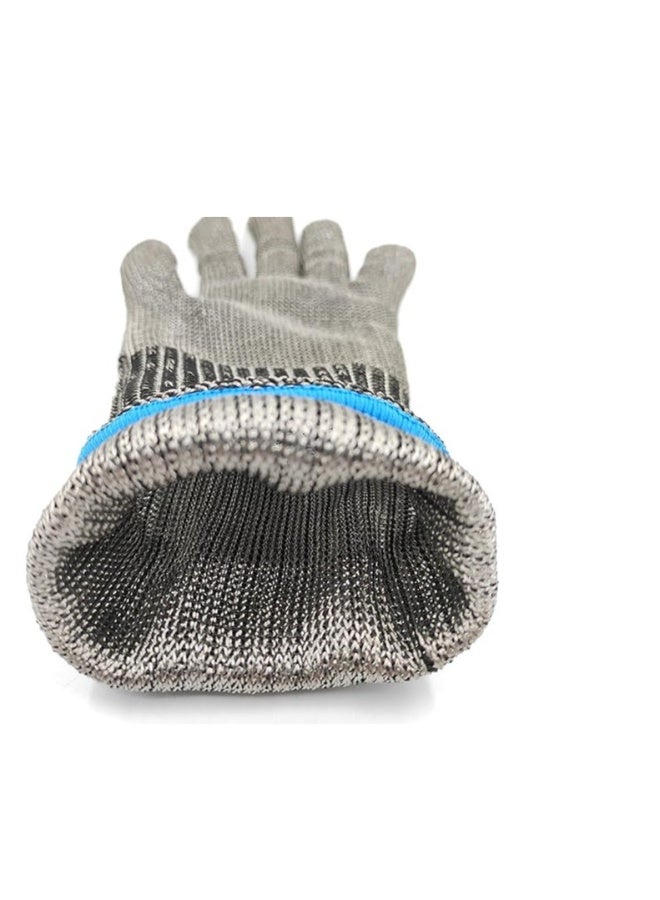 🔪 Food Grade: To be defined as food grade, materials need to be non-toxic and safe for consumption. Chain glove is professionally certified as food grade. Also the excellent wet and dry grip makes it - Image 4