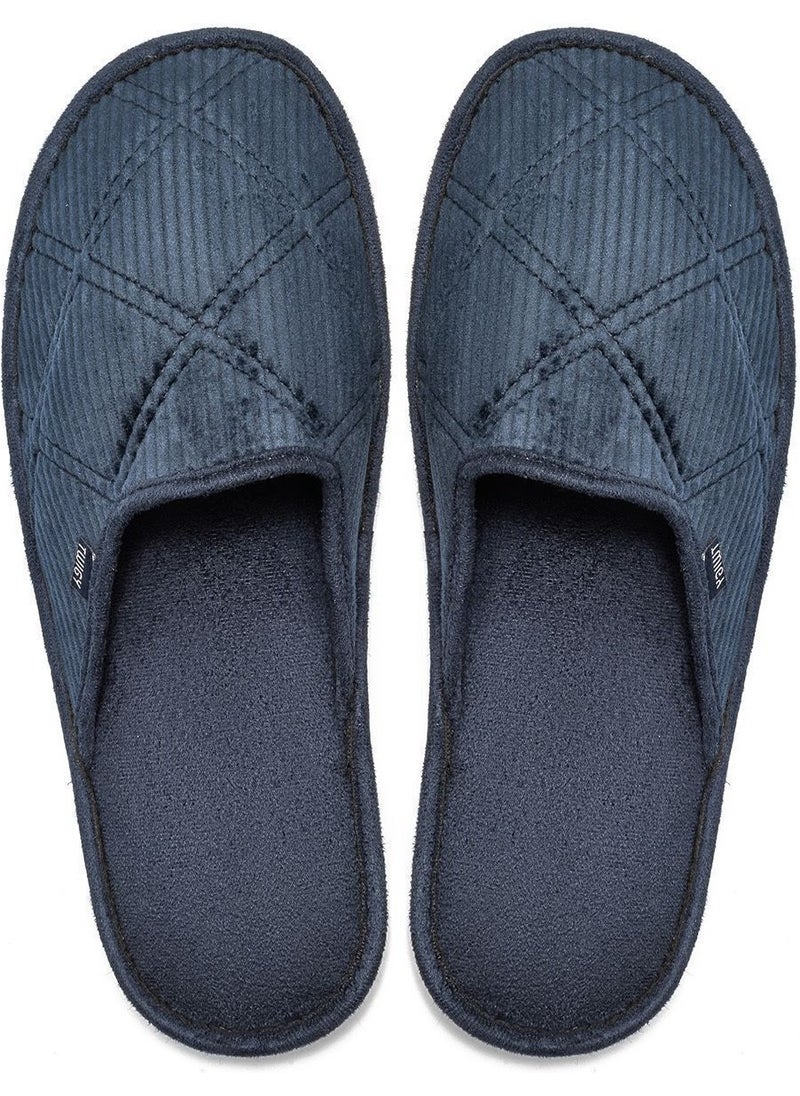 Roger Men's Home Slippers Navy Blue 41/46 AA0477 - pzsku/ZC90C28F3E4433E0886A5Z/45/_/1735877394/aef2f296-ff70-4cf6-ac83-207aed8a9e2d