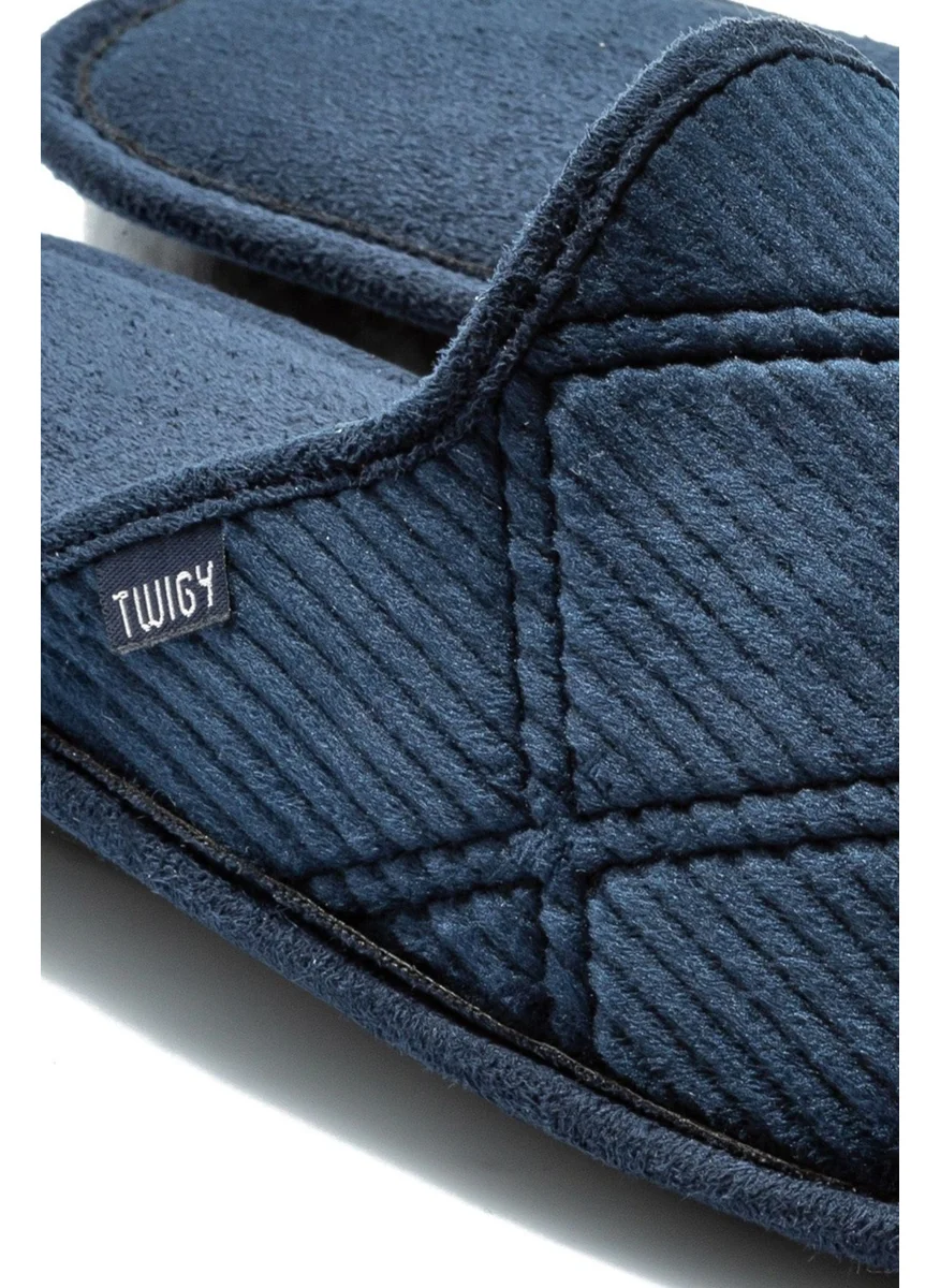 تويجي Roger Men's Home Slippers Navy Blue 41/46 AA0477