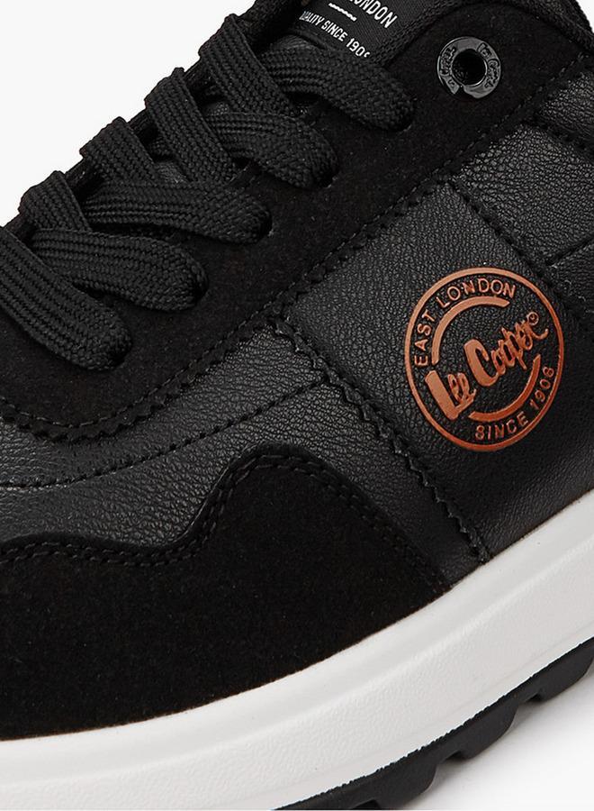 Lee Cooper Men's Panelled Lace-Up Sneakers - Image 5