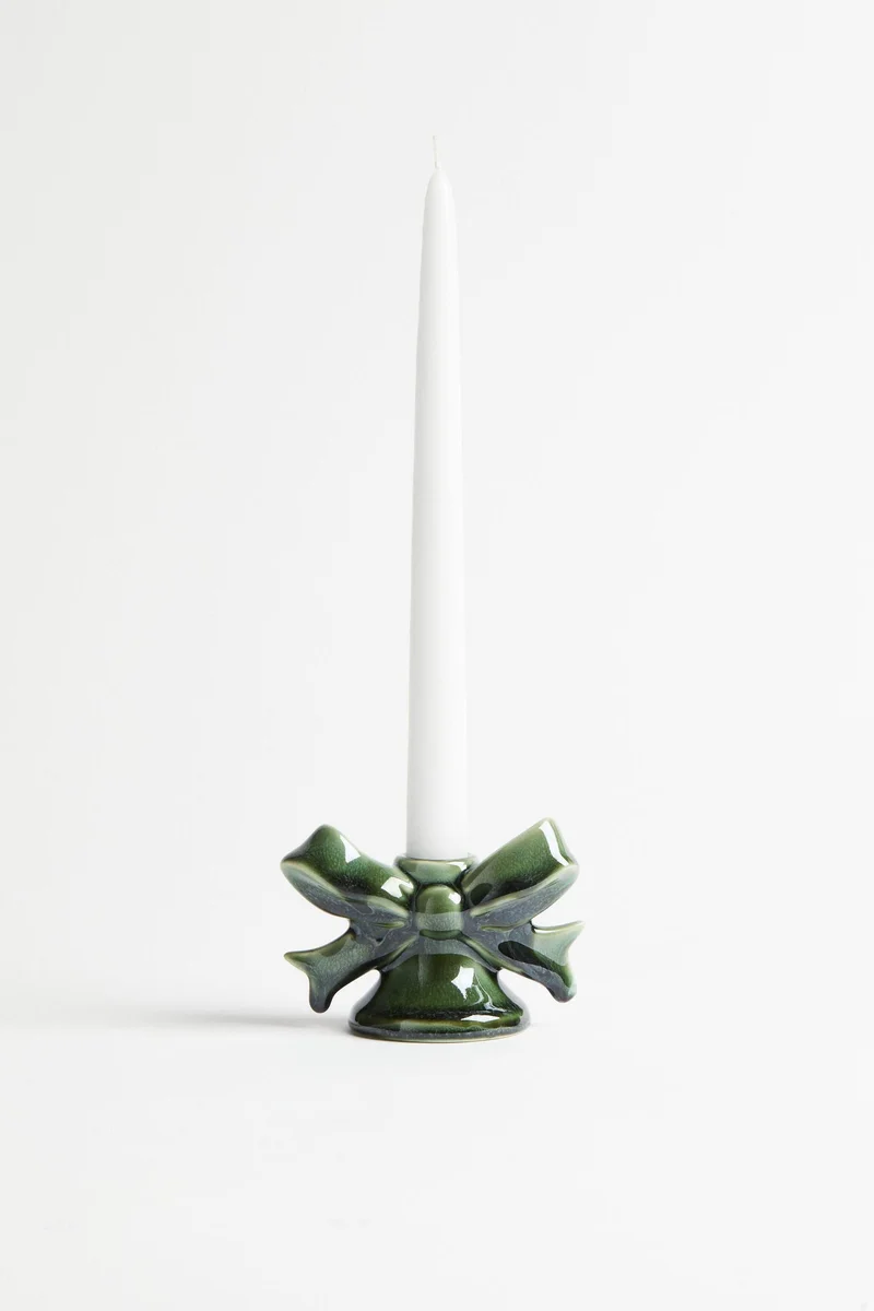 H&M Figurative stoneware candle holder