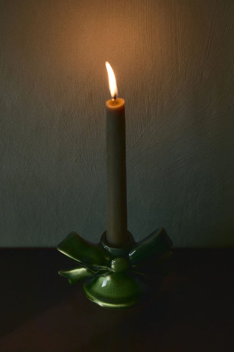 H&M Figurative stoneware candle holder