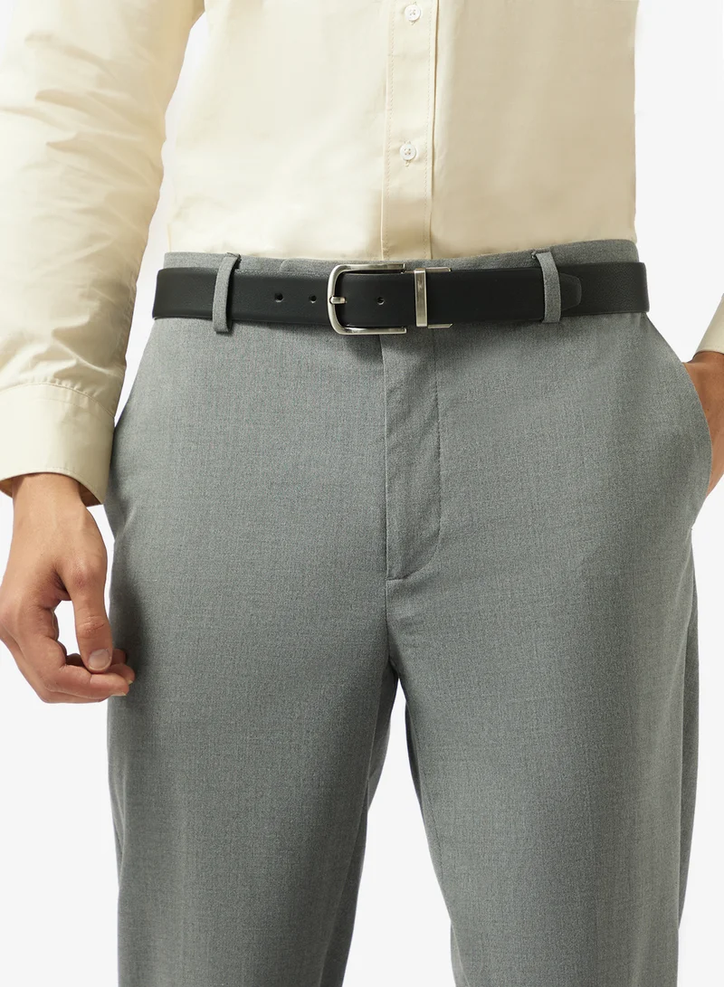 Robert Wood  Genuine Leather Reversible & Resizable Formal Belt for Men | Best Price UAE