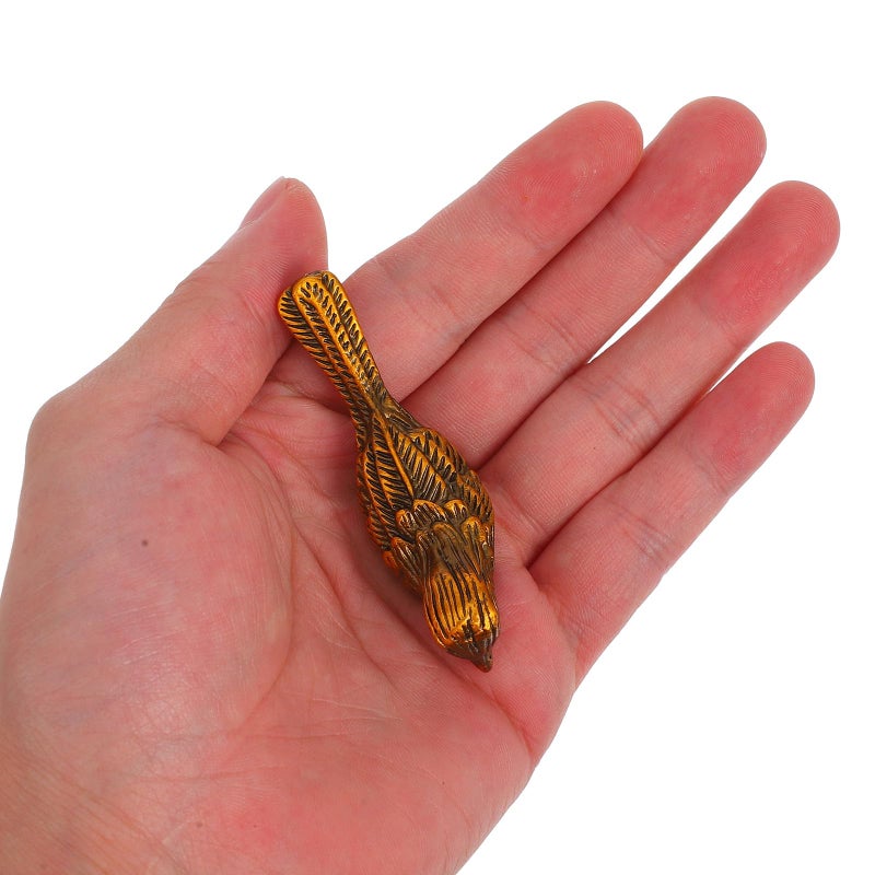 Small Coffee Color Zinc Alloy Bird Shaped Cabinet Handles Drawer Pulls For Kitchen Cupboard - Image 4