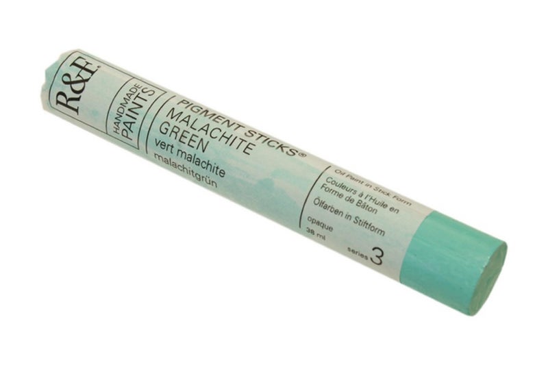 RF Handmade Paints Professional Oil Pigment Stick Malachite Green 38 ml
