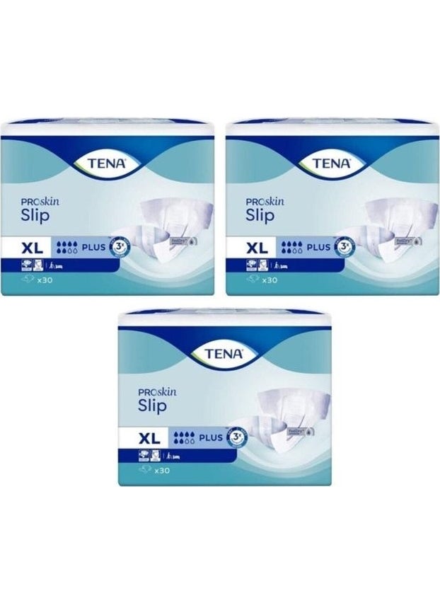 Tena - Slip Confioair Premium XL Extra Large Patient Diapers 90 Pieces - Image 1