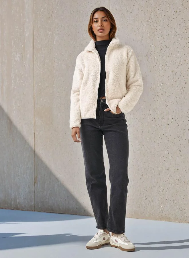 Splash FAV Polyester Jacket with Sherpa Lining