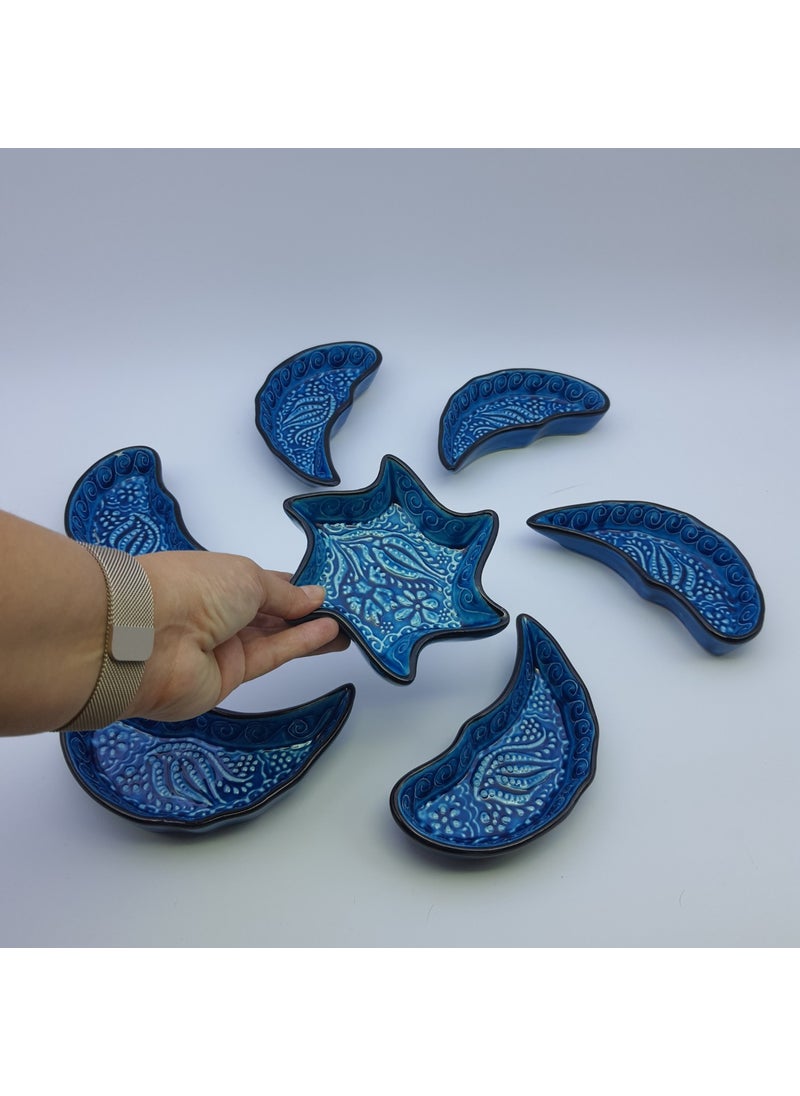 SHARP - &art Authentic Patterned 8-Piece Breakfast and Snacks Presentation Set - Image 1