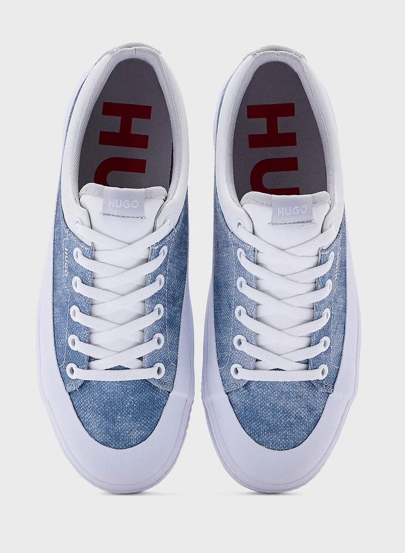 هوجو Dyer Plain Low Top Sneakers