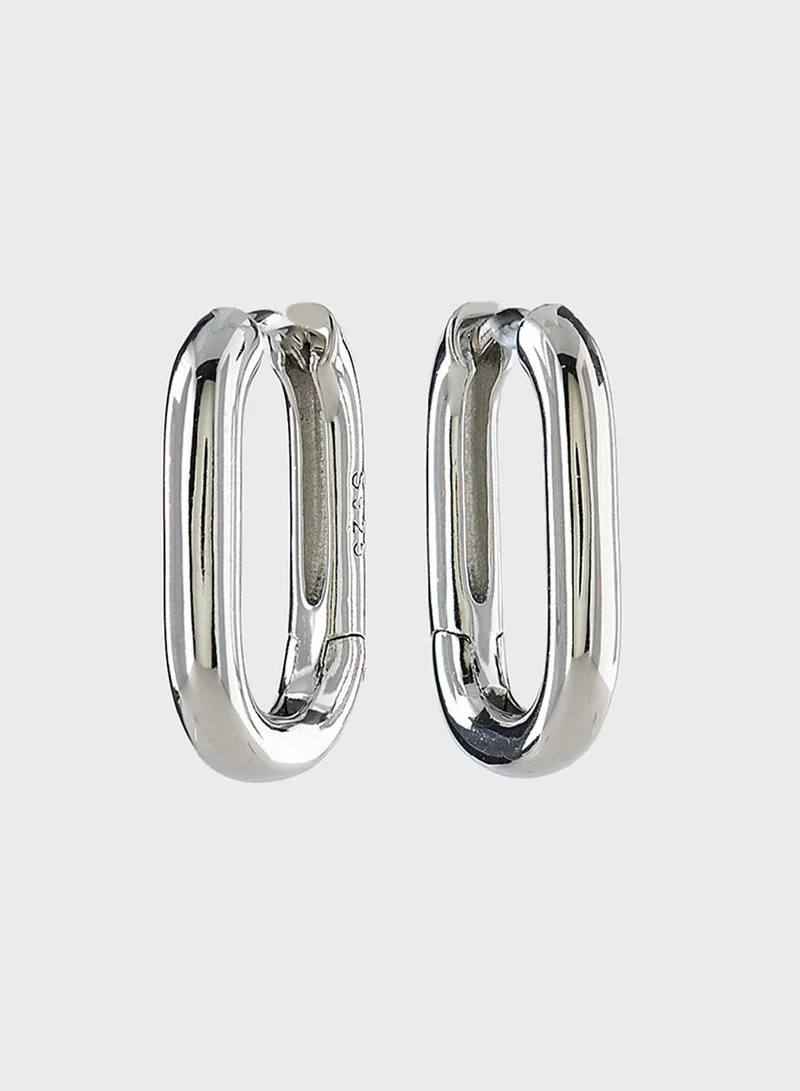 LUV AJ Chain Link Cuff Earrings