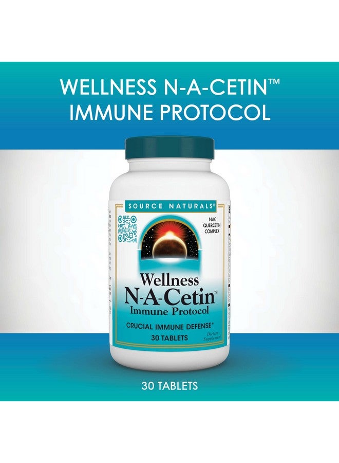سورس ناتشورالز بروتوكول المناعة Wellness NA-Cetin (30 قرصًا) - Image 4