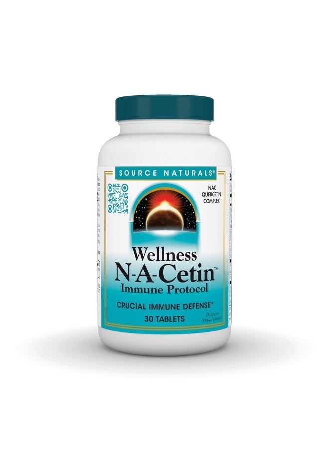 سورس ناتشورالز بروتوكول المناعة Wellness NA-Cetin (30 قرصًا) - Image 1