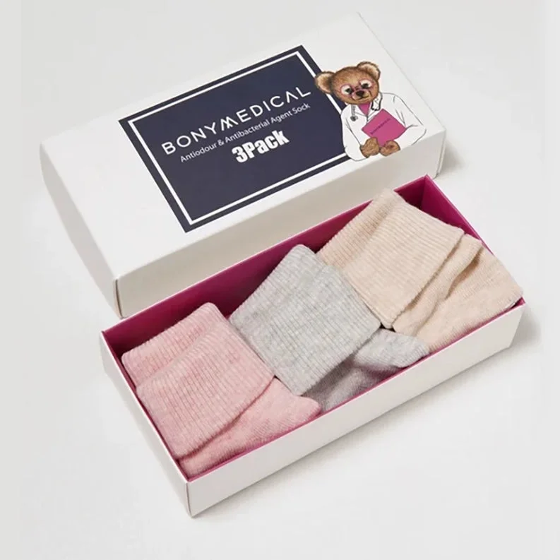 Katia&Bony Medical Baby Socks Set - Pink