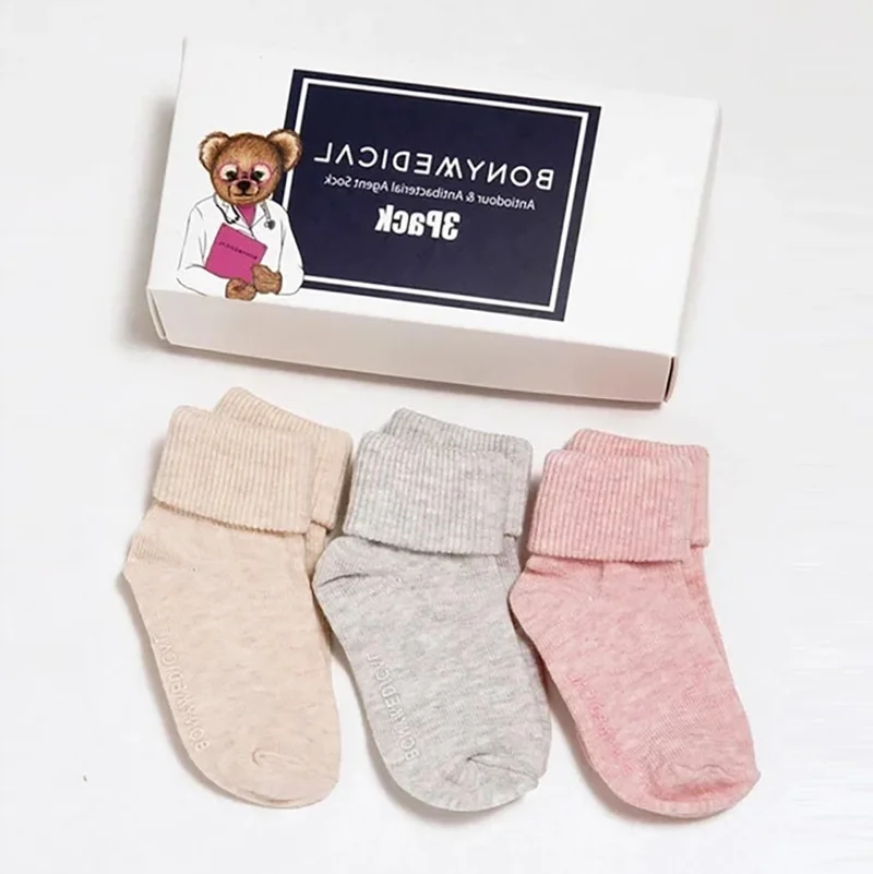 Katia&Bony Medical Baby Socks Set - Pink