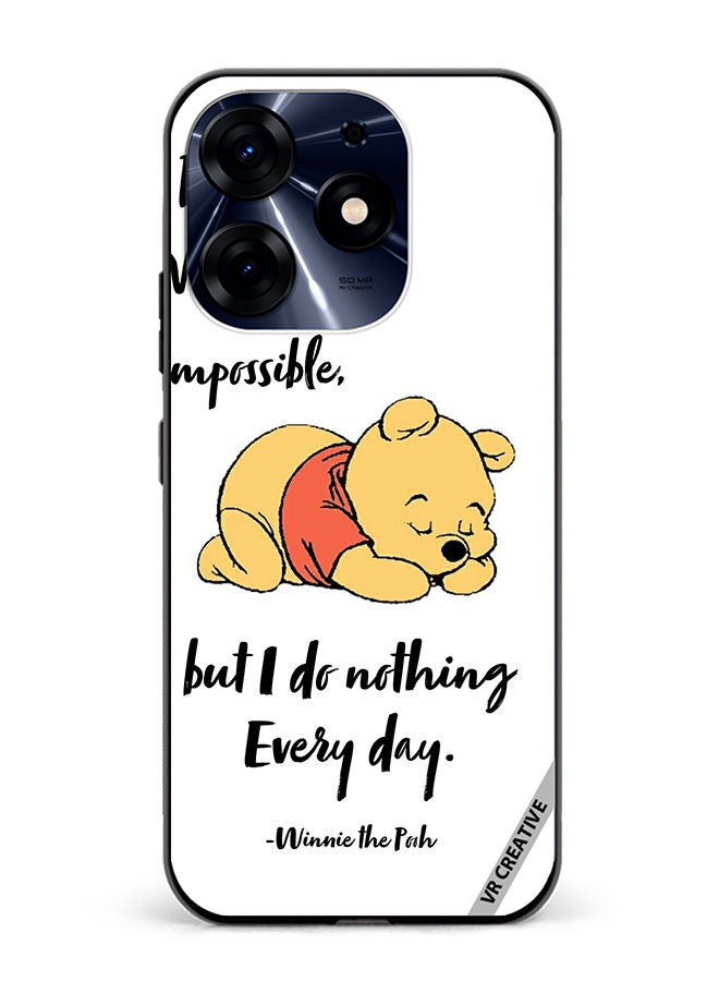 VR CREATIVE Protective Case Cover For Tecno Spark 10 Pro Nothing Winnie Design Multicolour - Image 1