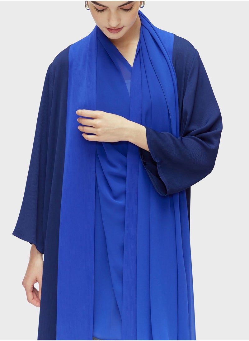 CHASE - Contrast Detail Abaya - Image 1