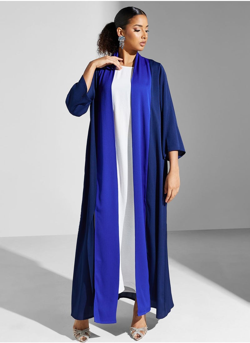 CHASE - Contrast Detail Abaya - Image 1