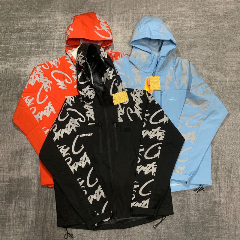 Alcatraz Jacket Zipper Coat American Street Style Loose Retro Waterproof Windproof Jacket - Image 2