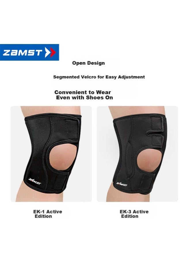 Zamst Ek-1 Vitality Edition Lightweight Breathable Knee Support For Sports, Hiking, Running, Tennis, Badminton - Size M - Image 1
