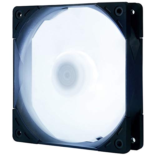 SCYTHE Kaze Flex 120 High Air Flow PC Case Fan, Fluid Dynamic Bearing,120mm x 25mm (RGB Edition, PWN 4-pin, 1200RPM) - Image 1