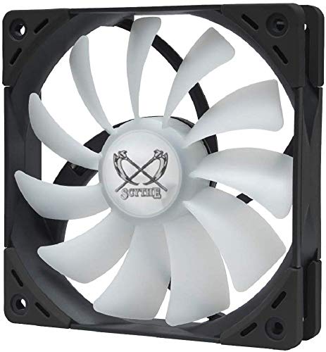 SCYTHE Kaze Flex 120 High Air Flow PC Case Fan, Fluid Dynamic Bearing,120mm x 25mm (RGB Edition, PWN 4-pin, 1200RPM) - Image 2