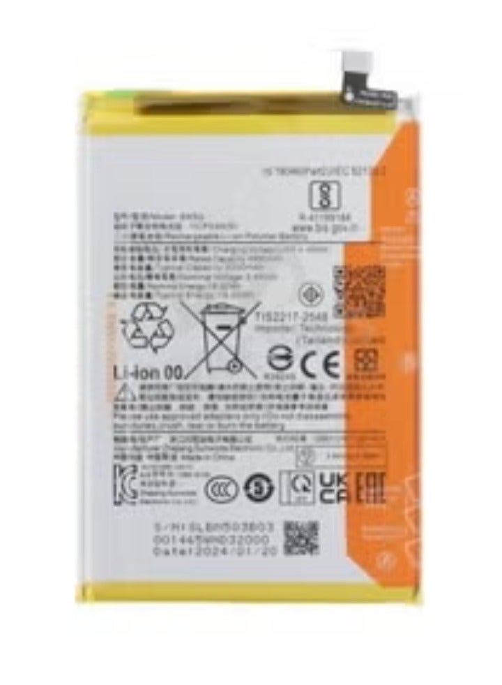 ELTRAZONE High-Capacity 5000mAh Replacement Battery with Adhesive for Xiaomi Redmi 13C, 13C 5G, and Poco C65 | Long-Lasting Li-ion Battery Pack with Secure Installation Tape | Compatible with Original Charging & Performance Specs  - Image 3