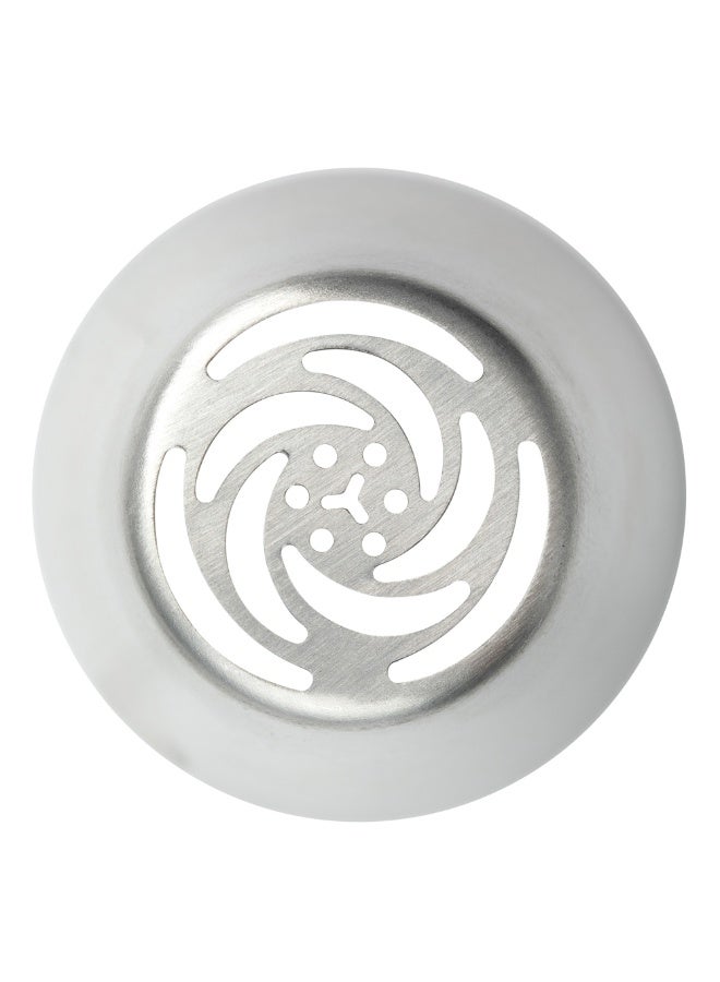 Restaurantware Pastry Tek Russian Piping Tip, 1 Rose Cake Decor Piping Tip - #1, Corrosion-Resistant, Stainless Steel Decorating Tip For Frosting, Dishwasher-Safe, Decorate Cupcakes, Cakes, or Cookies - Image 1